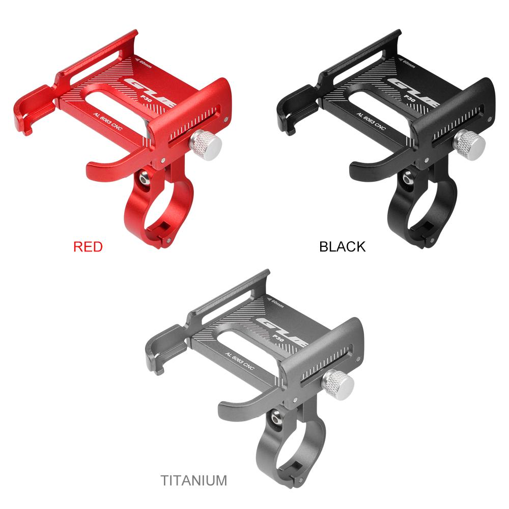 Giá đỡ điện thoại xe đạp bằng nhôm Có thể xoay 360 độ, điều chỉnh chống trượt