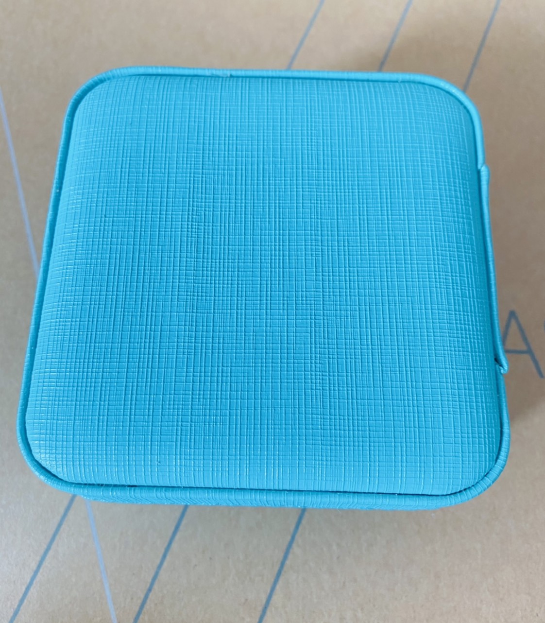 Hộp đựng trang sức bằng da PU cao cấp - Màu Xanh