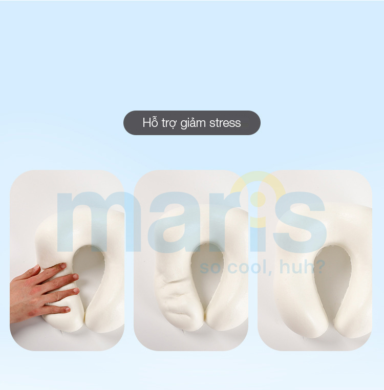 Gối Choàng Cổ du lịch chữ U, Memoary foarm cao cấp Maris MR-201