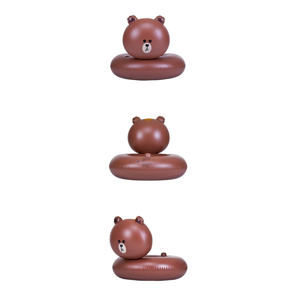 PHAO BƠI GẤU BROWN  BT21  LINE FRIENDS- HÀNG CHÍNH HÃNG