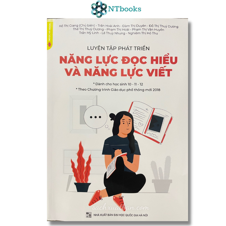 Combo 2 cuốn sách Luyện Tập Phát Triển Năng Lực Đọc Hiểu Và Năng Lực Viết + Tài Liệu Đọc Hiểu Văn Bản (Dành Cho Học Sinh Lớp 10 - 11 - 12)