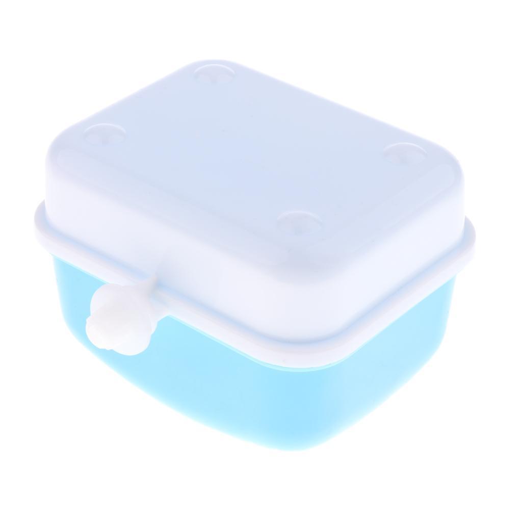 3 Pcs Hamster Mini Travel Carrier House Cage for Small Pets Mice Rats Room