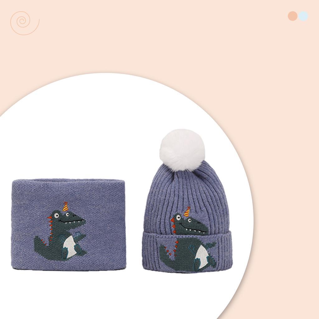 Children Hat Acrylic Fibers Unisex Festival Gift Thick Cartoon Birthday Gift Knitted Hat Caps for Video Shooting Winter Autumn Spring ,Boys Girls Kids