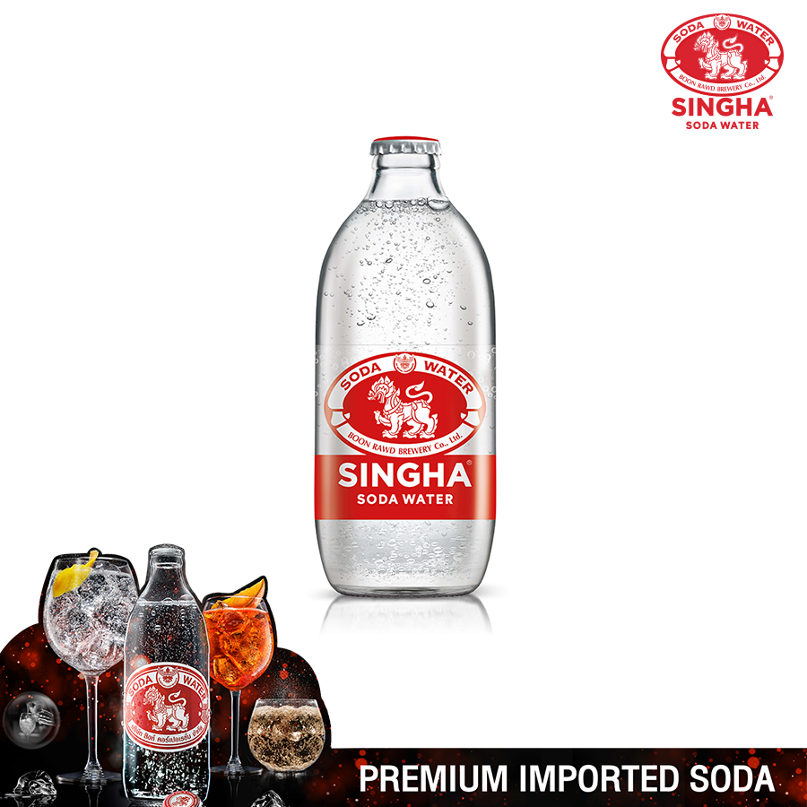 Nước soda SINGHA  chai X  325 ml