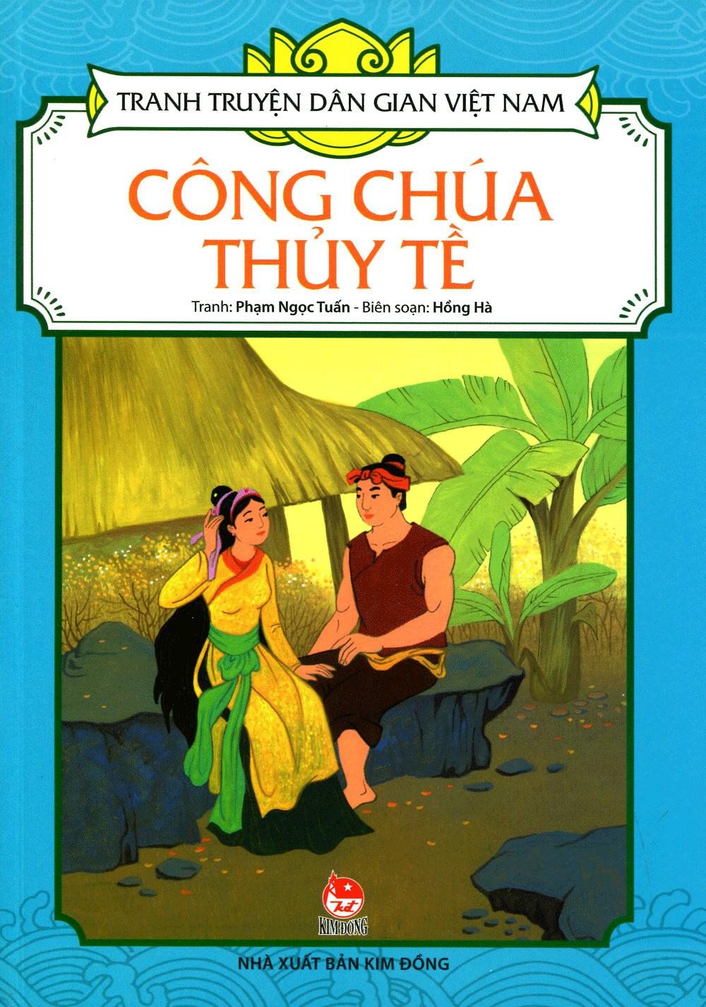 Tranh Truyện Dân Gian Việt Nam - Công chúa thủy tề