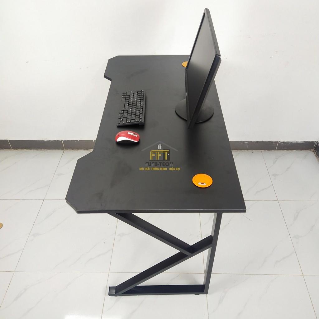 Bàn Chữ K Gaming FUFUTECH Mặt Gỗ MDF 120x60 cm Khung Chân Sắt Sơn Tĩnh Điện Chống Hoen Gỉ Tốt