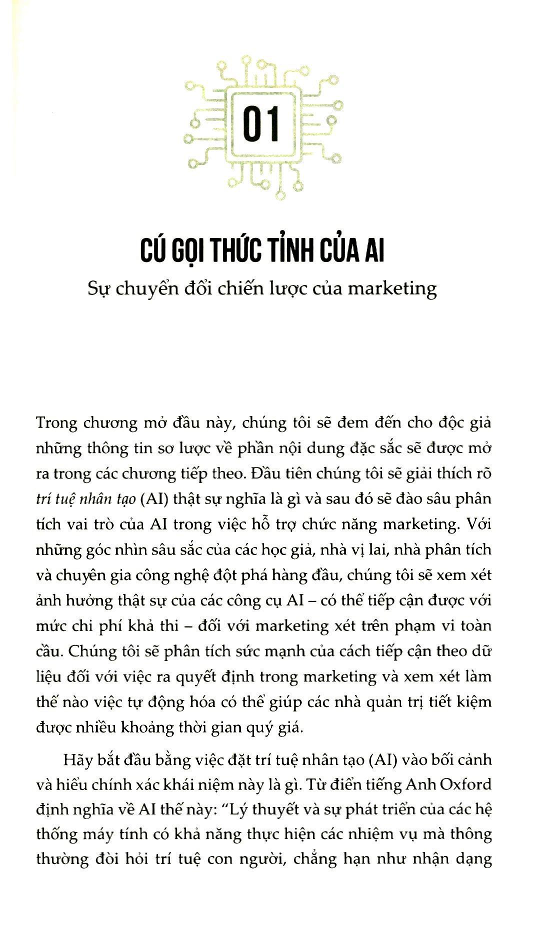 Sách Trí Tuệ Nhân Tạo Trong Marketing