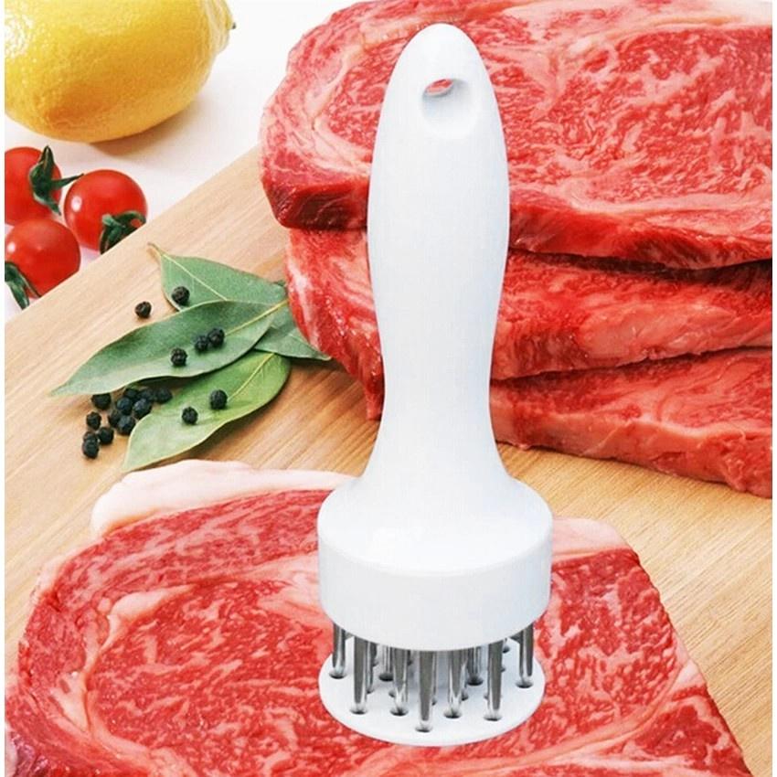 (Video Review) Cây Dụng Cụ Châm Đâm Dần Thịt MEAT TENDERIZER, Búa Xăm Dằm Làm Mềm Thịt Bò, Thịt Lợn Thông Minh