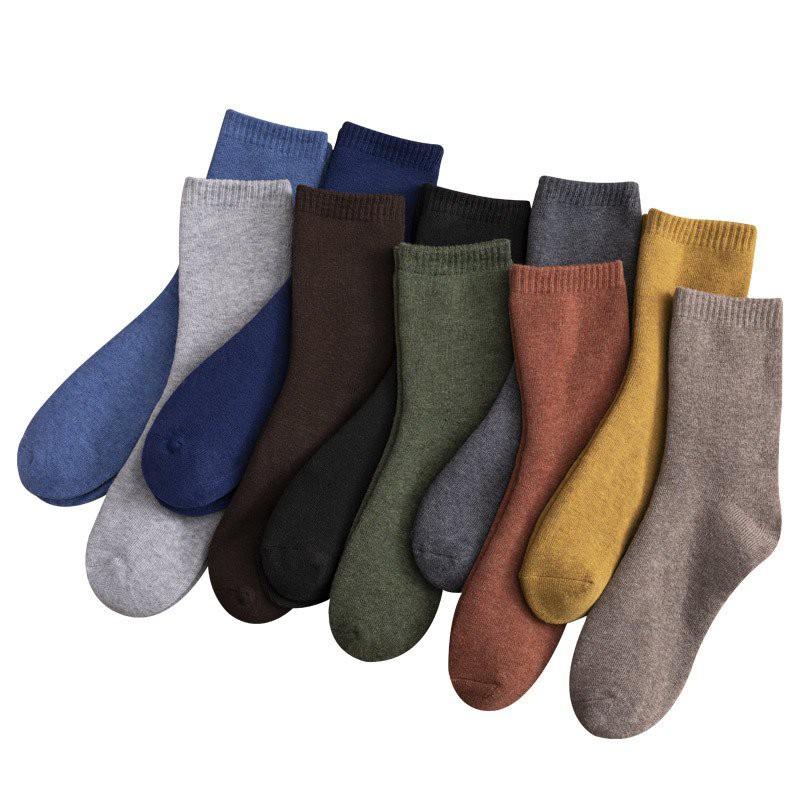 Tất cao cổ lót nỉ NAM/NỮ siêu dày, siêu ấm phong các unisex T/153