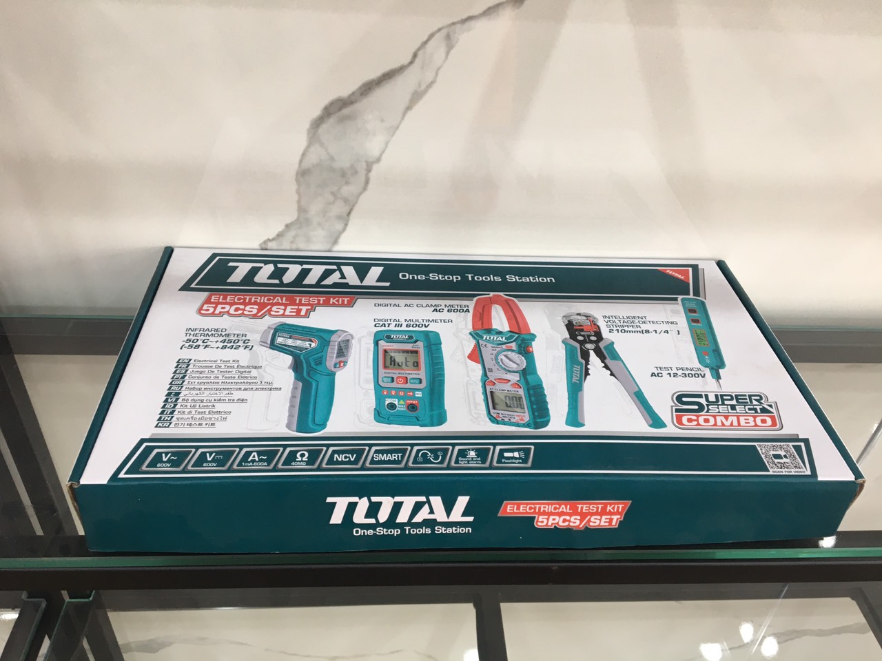 Bộ 5 dụng cụ kiểm tra điện Total TOS23026 - Hàng nhập khẩu