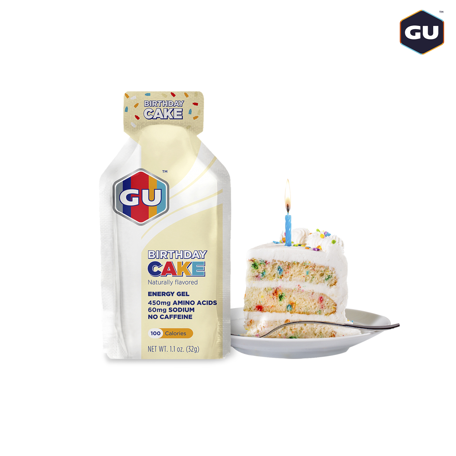 (COMBO 6 GÓI) GU Energy Gel Năng Lượng Chạy Bộ Vị Birthday Cake - Combo 6 Gói