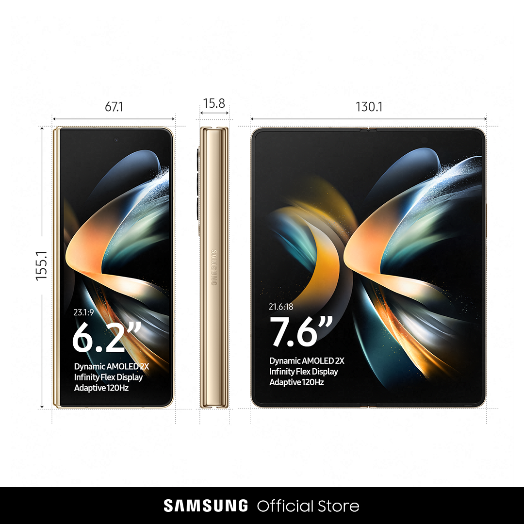 Điện thoại Samsung Galaxy Z Fold 4 (12GB/512GB) - Hàng chính hãng