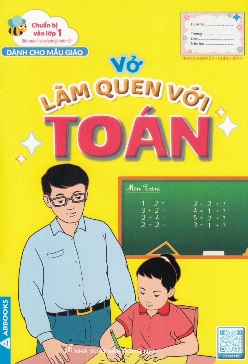 Chuẩn Bị Vào Lớp 1 - Vở Làm Quen Với Toán _ABB