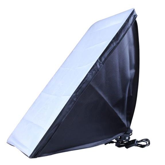 BỘ 2 SOFTBOX ĐUÔI 1 ĐÈN 50X70CM LED 60W