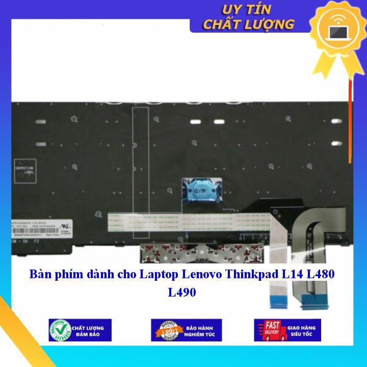 Bàn phím dùng cho Laptop Lenovo Thinkpad L14 L480 L490 - Hàng Nhập Khẩu New Seal