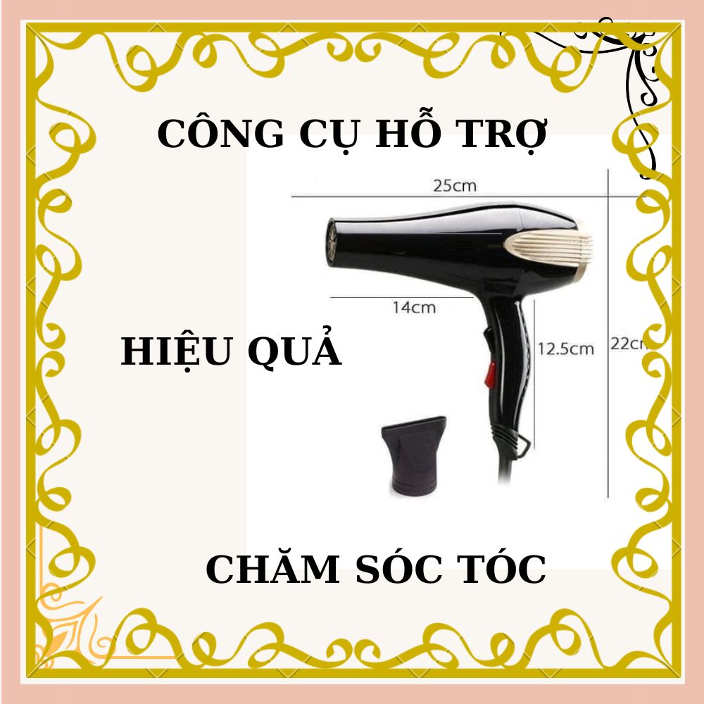 Máy sấy tóc 2 chiều nóng lạnh/công suất lớn 3000w/sấy nhanh khô/tạo kiểu tóc, chăm sóc tóc, bảo vệ tóc hiệu quả