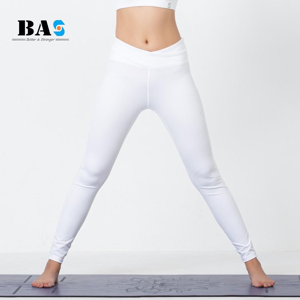 Quần dài legging tập yoga gym aerobic nữ chất thun mịn co giãn thấm hút mồ hôi - QD40042