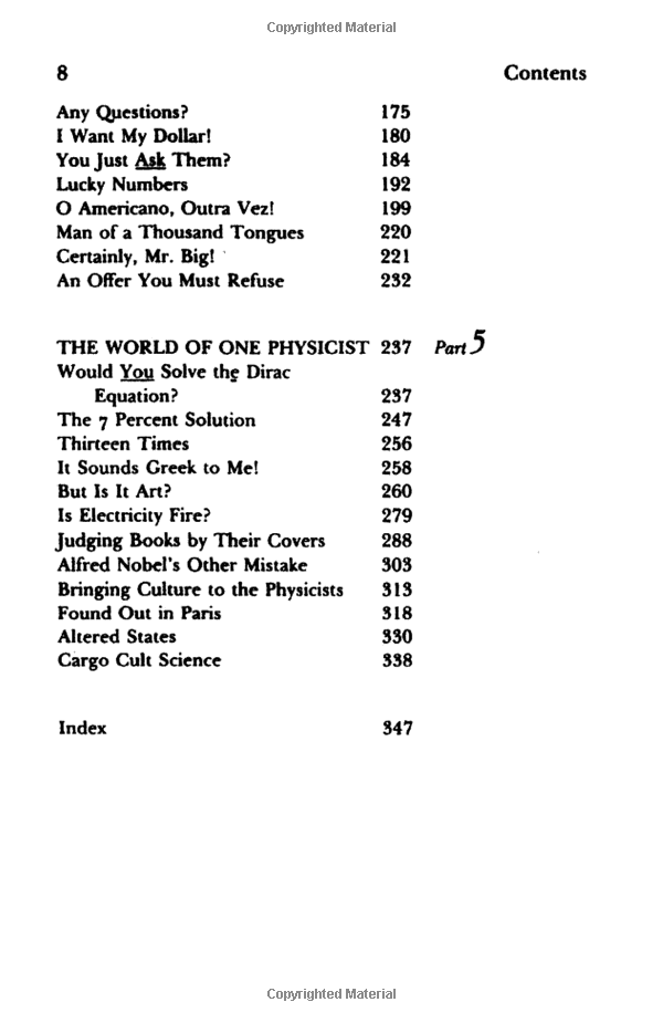 &quot;Surely You're Joking, Mr. Feynman!&quot;: Adventures of a Curious Character as Told to Ralph Leighton