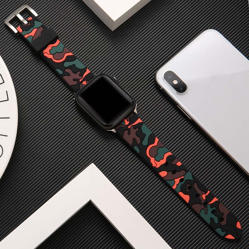 Dây đeo thay thế cho Apple Watch Camo double layer (42/44mm)