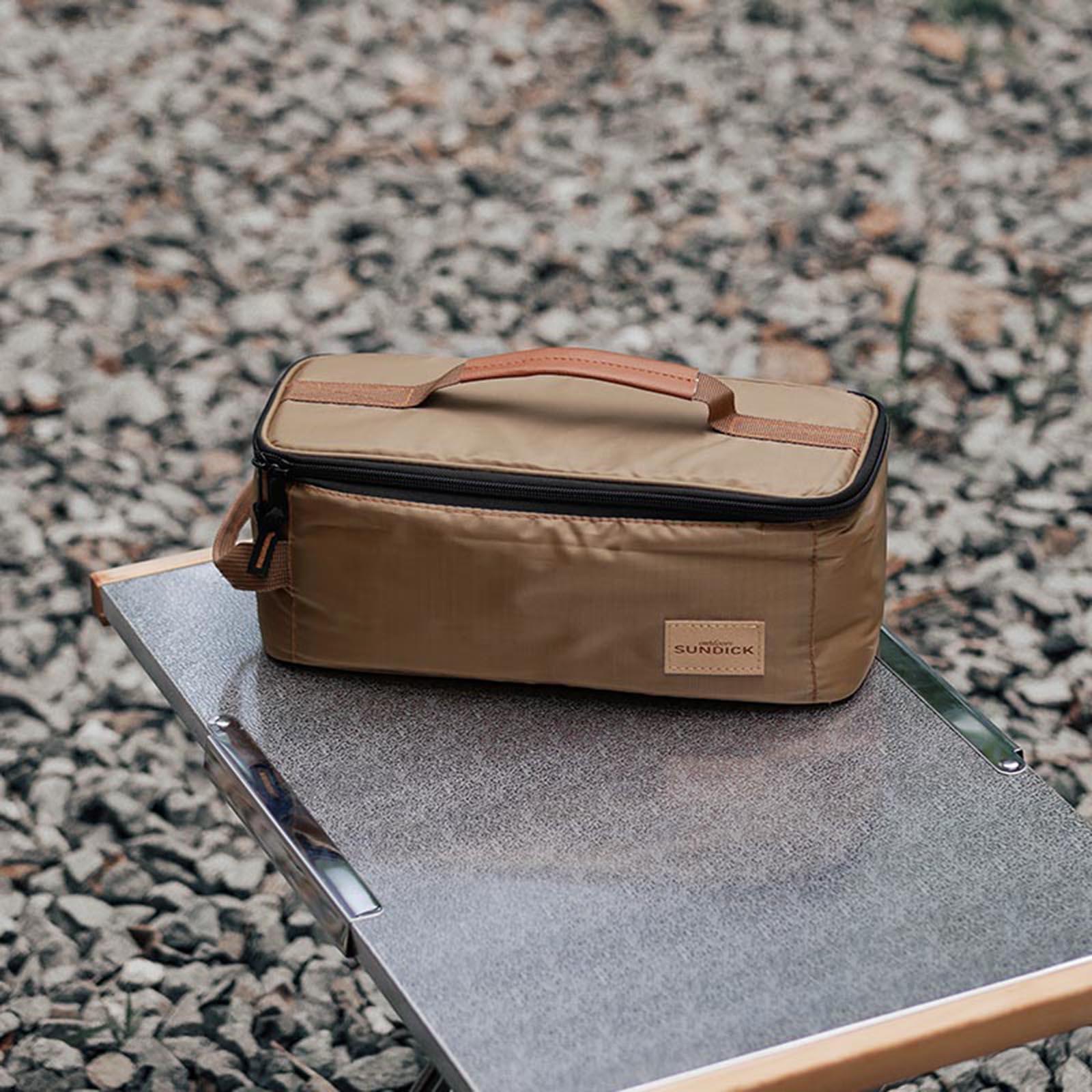 Camping Cookware Storage Bag Handbag Portable Container Case Picnic Bag Tableware Carry Bag for Kitchen Outdoor BBQ Pantry Grill Accessories
