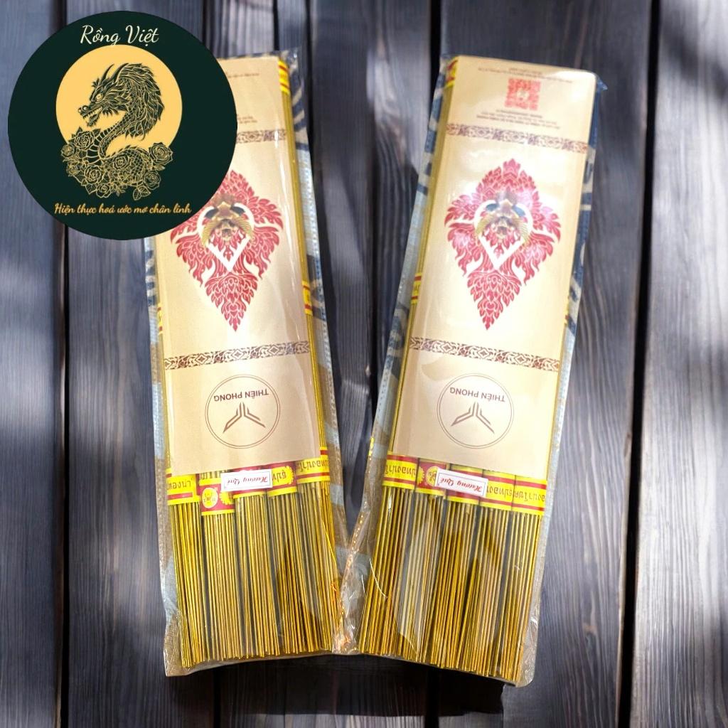 [TÚI 200 CÂY] Hương cuộn tàn tài lộc RỒNG VIỆT, Hương Thái cuộn tàn số 6 phong thuỷ, không hoá chất