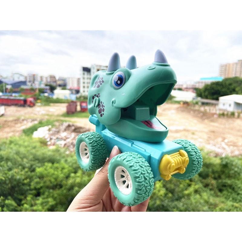 Xe ô tô địa hình khủng long Dinosaur quán tính chạy đà cho bé nhiều màu sắc,chạy rất xa, bền bỉ