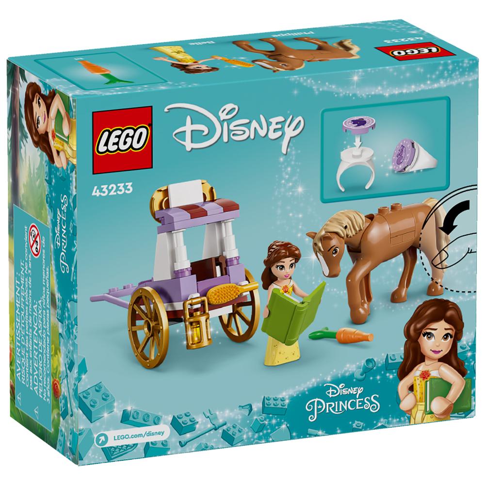 Đồ Chơi Lắp Ráp Cỗ Xe Ngựa Phiêu Lưu Của Belle - Belle's Storytime Horse Carriage - Lego Disney Princess 43233 (62 Mảnh Ghép)