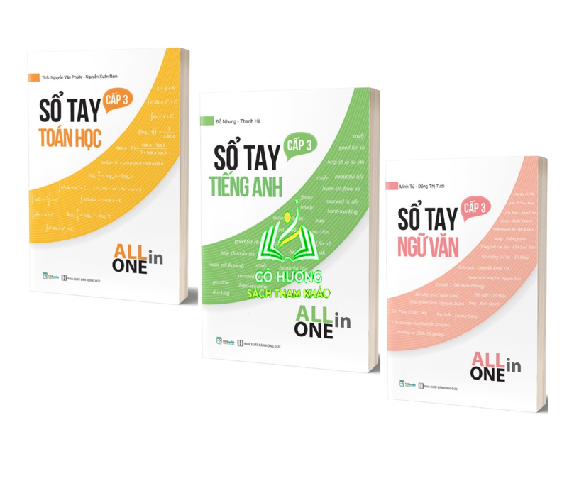 Sách - Sổ tay ngữ văn cấp 3 - All in one - MC