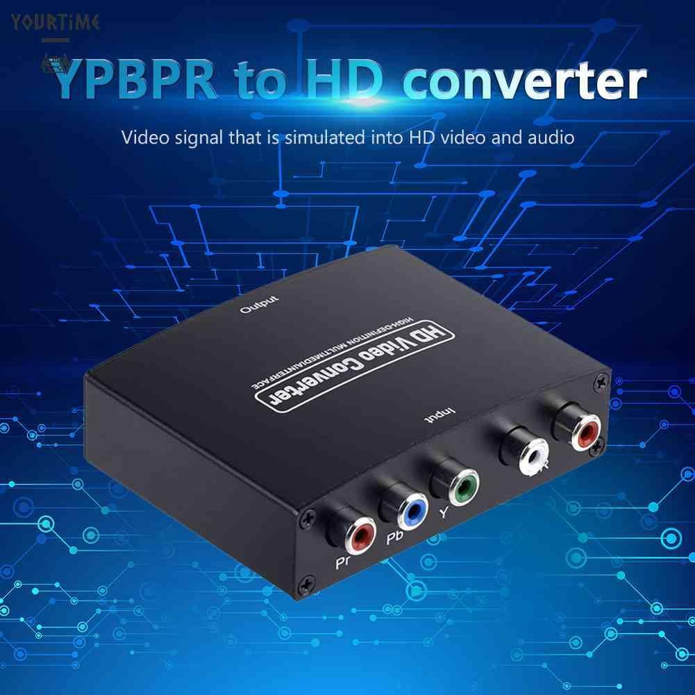 Bộ ChuyểN ĐổI Âm Thanh / Video 1080P 5 RCA RGB Sang HDMI