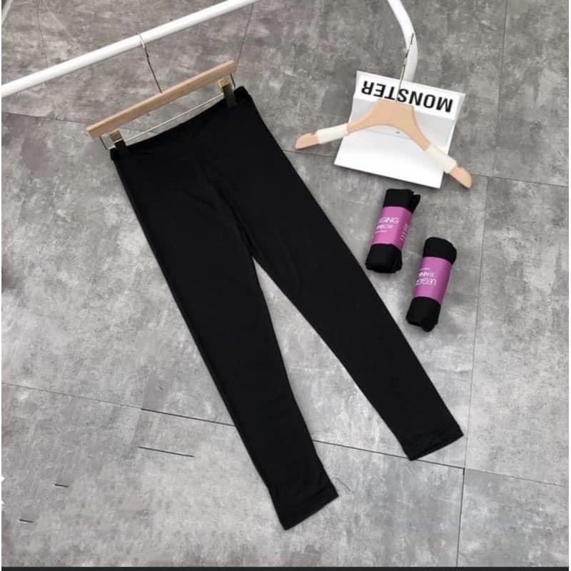 Quần legging nữ dài cạp cao bigsize nâng mông giá rẻ