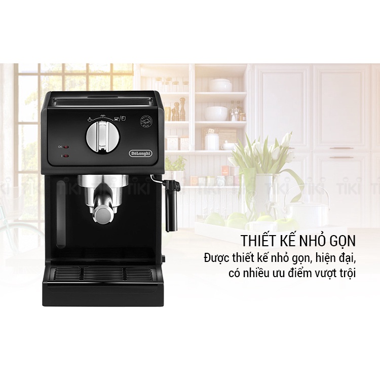 Máy Pha Cà Phê gia đình và văn phòng Espresso Delonghi ECP31.21