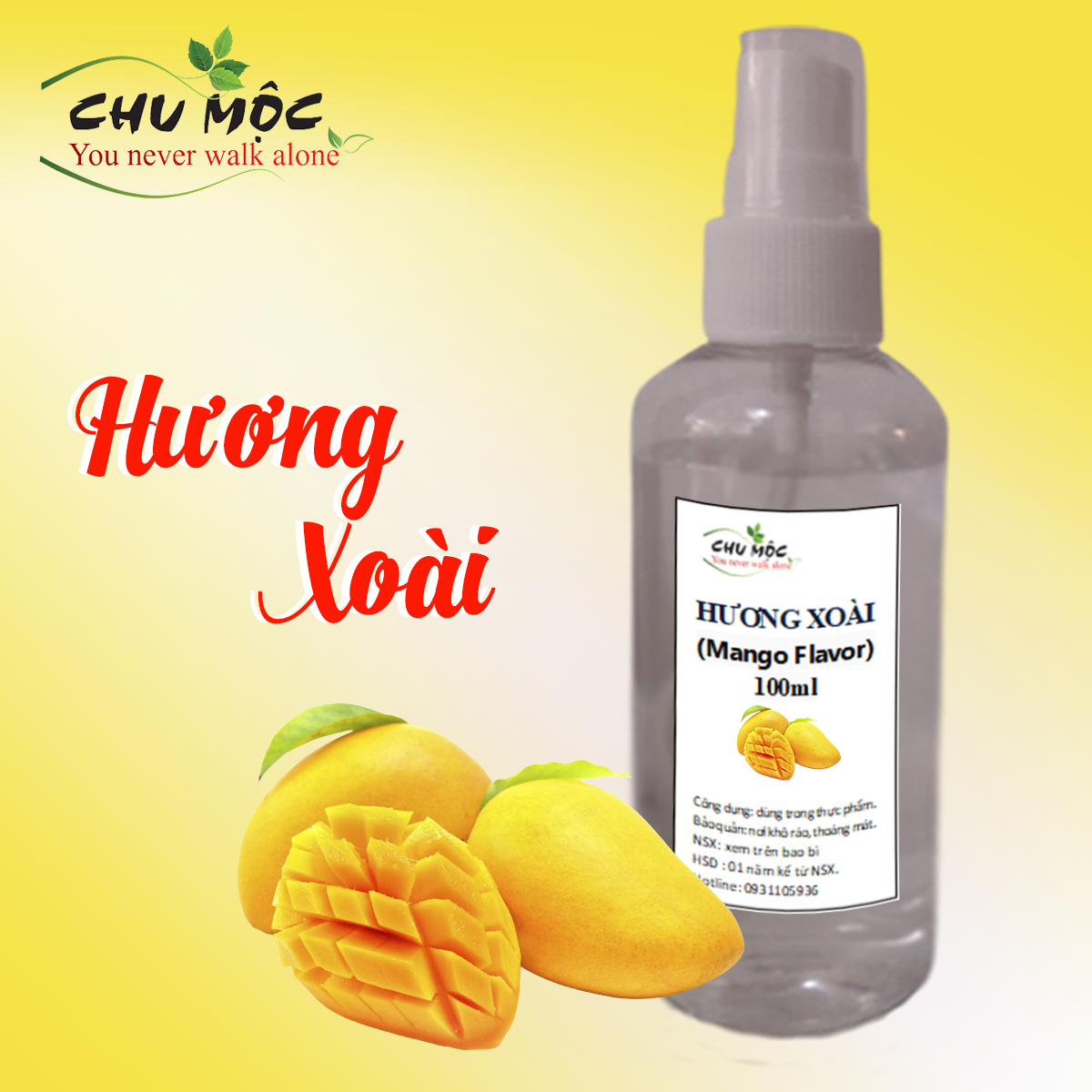 Hương xoài dạng lỏng