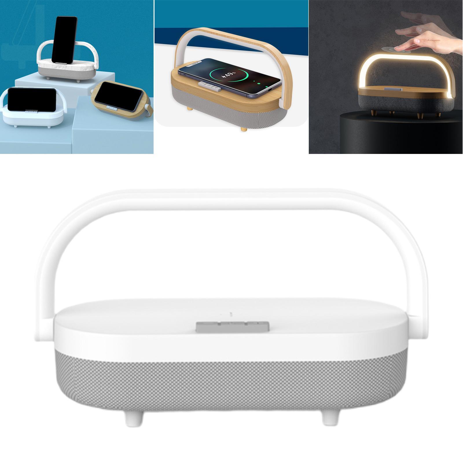3 in 1 Desk Lamp Wireless Charger 10W Max 3 Brightness Levels Phone Holder