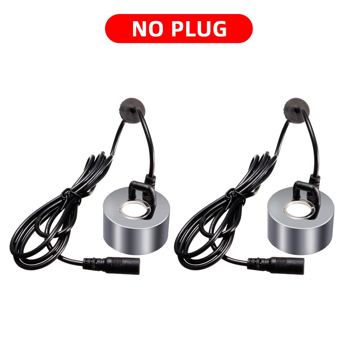 2 Chiếc 45Mm 24V Siêu Âm Thanh Máy Phun Sương Tạo Độ Ẩm Phích Cắm EU Mini Phun Sương Tạo Không Khí Phun Sương Tạo Ẩm Hình Ếch Con Vòi Phun Nước Ao Atomizer máy Xông Khí Dung Atomizer Đầu