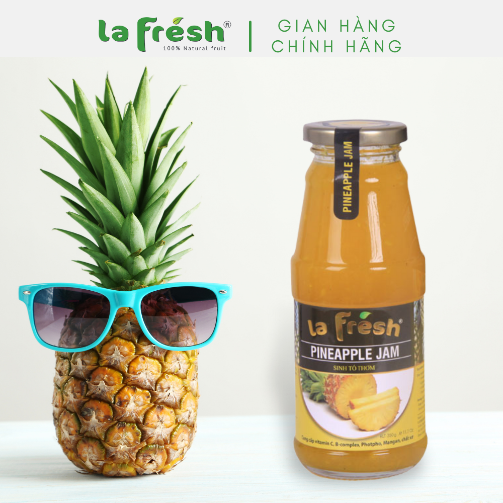 Sinh Tố Thơm Lafresh Đà Lạt Chai Thủy Tinh 350ml