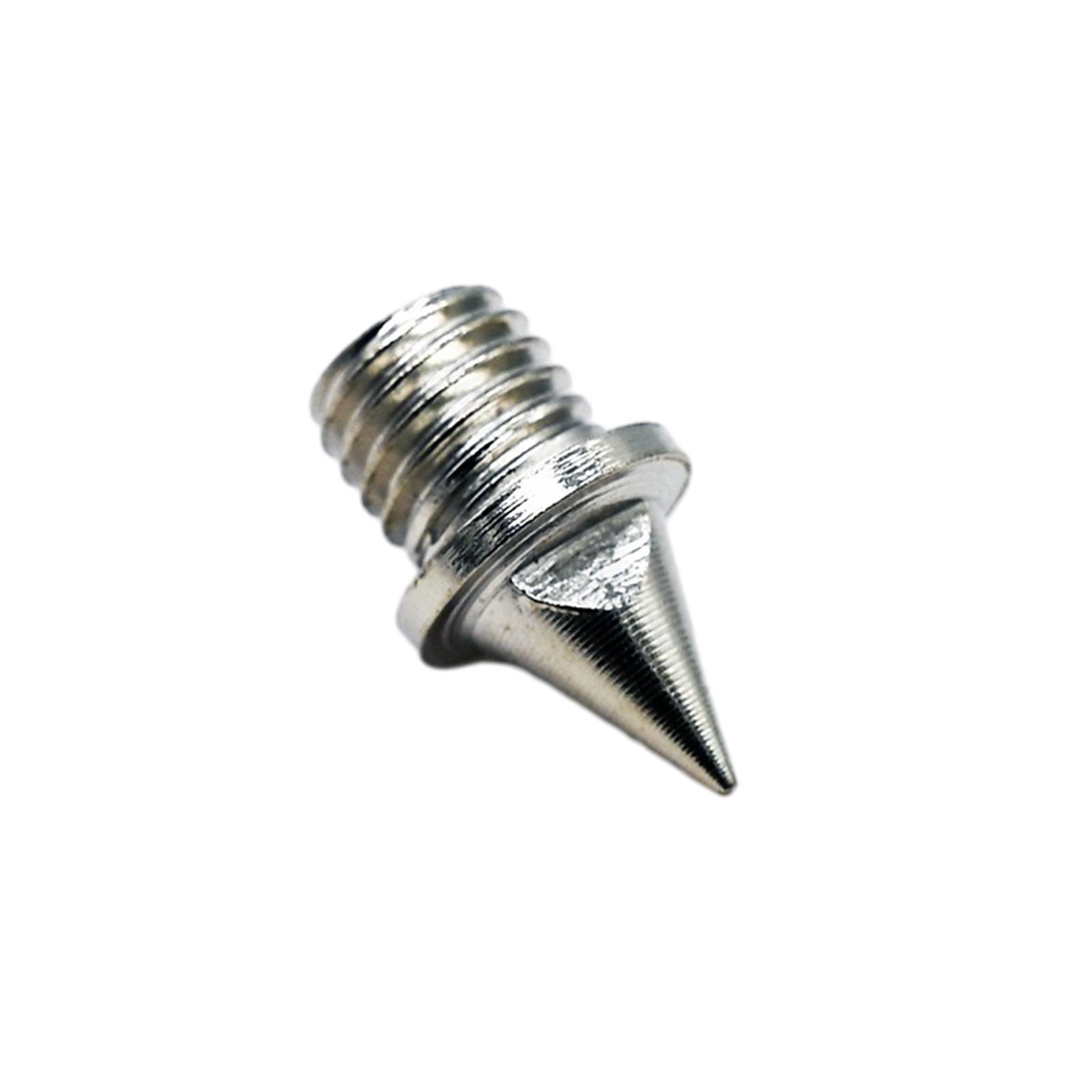 Steel Track Spikes, 12 Pcs Track Spikes for Track Shoes, Replacement Spikes for Track and Field Sprinting or Cross Country