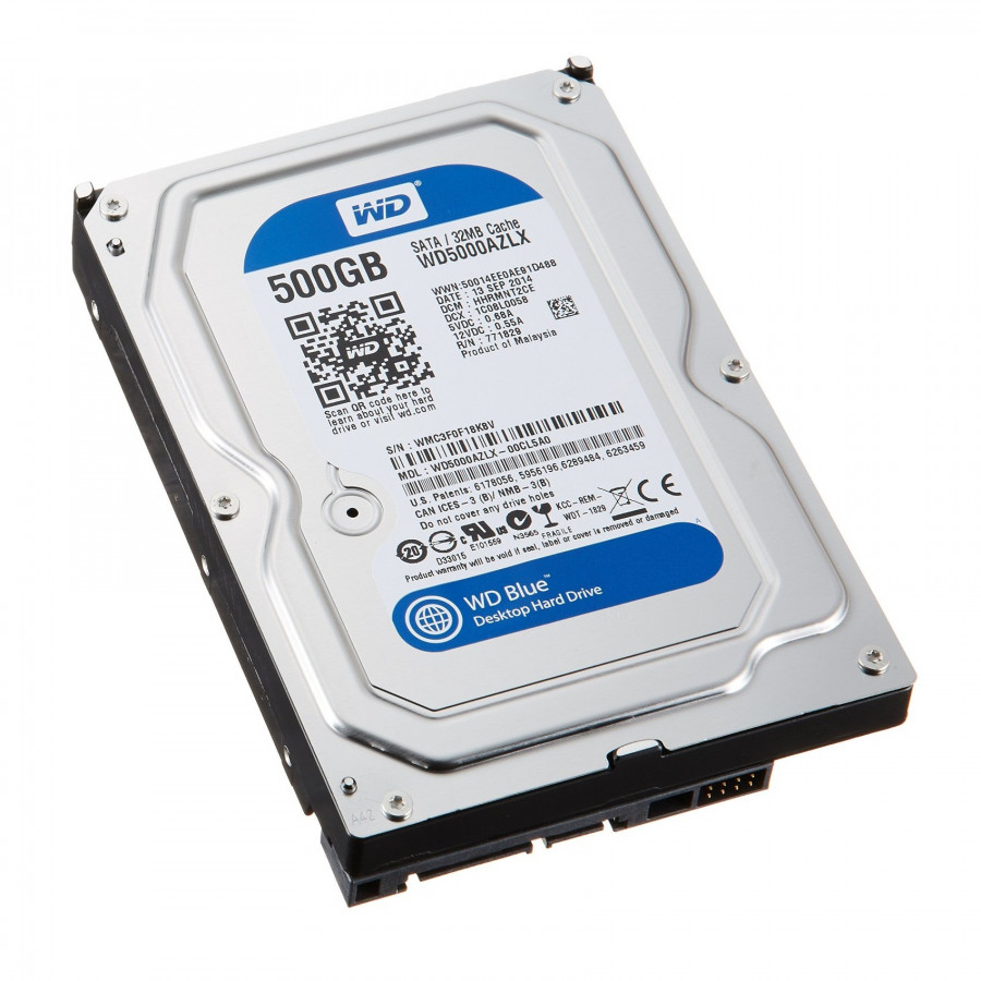 Ổ cứng HDD WD Blue 500GB - Hàng Nhập Khẩu