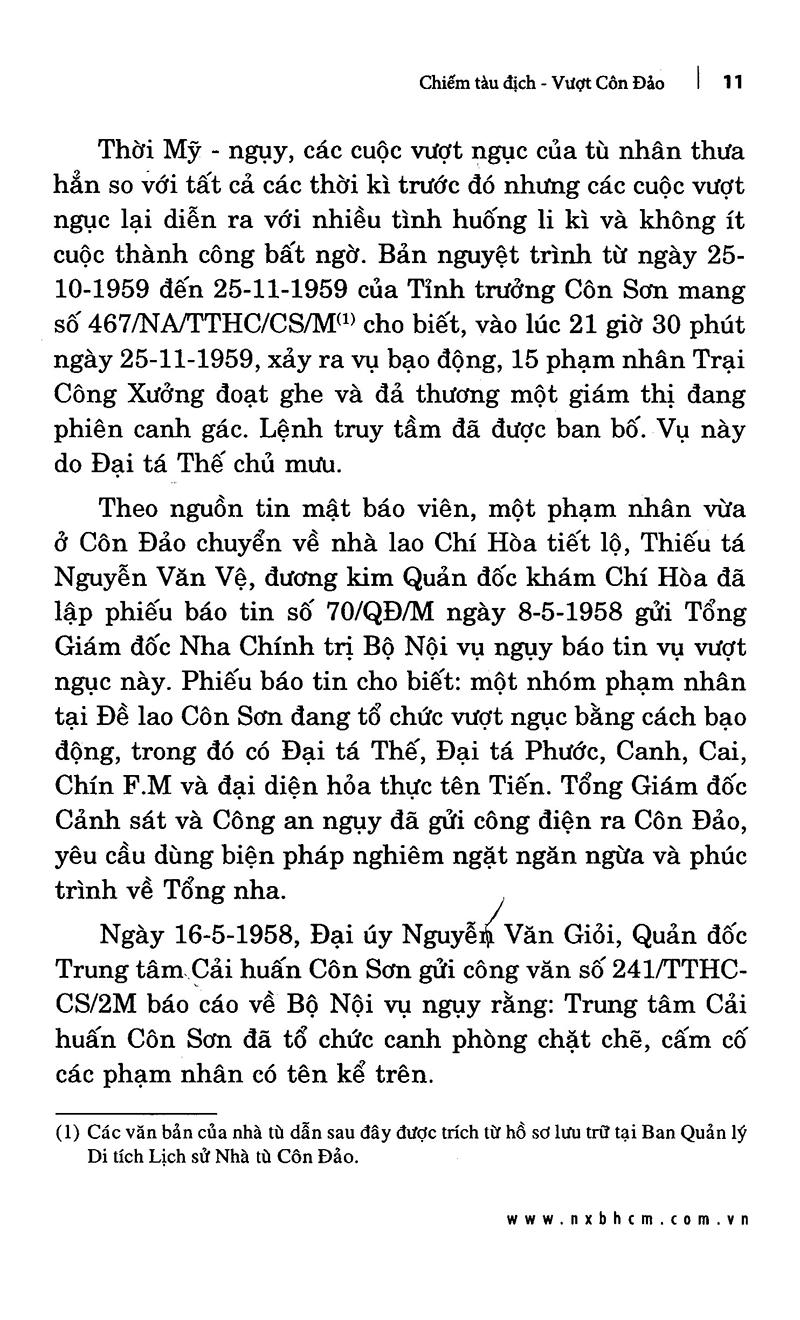 Chiếm Tàu Địch Vượt Côn Đảo
