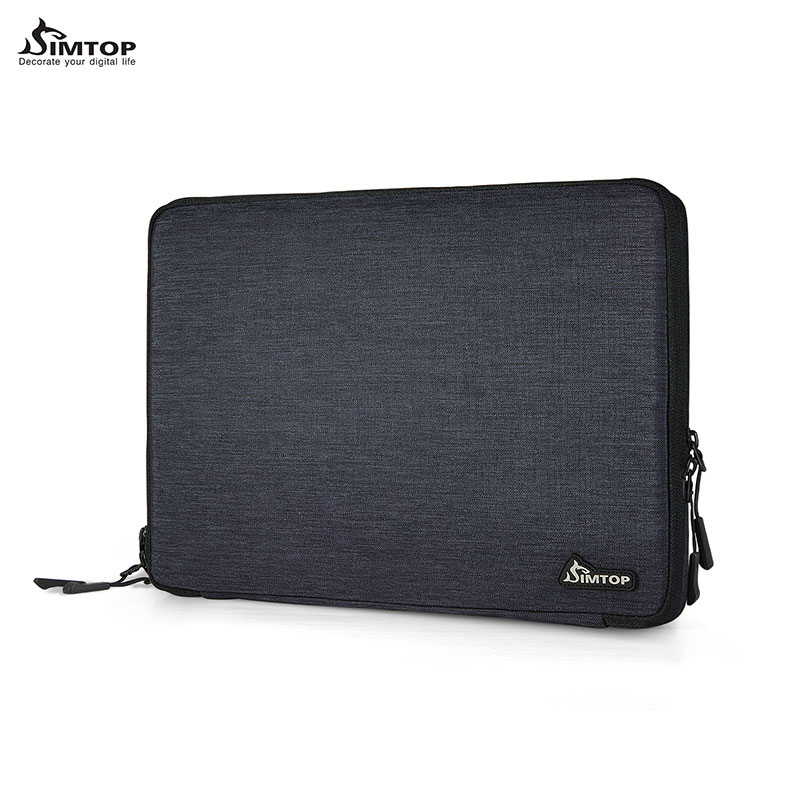 Túi Chống Sốc Cho Laptop, Macbook 14 inch Cao Cấp Khóa YKK, Kháng Nước SIMTOP ALL ZIP - Hàng Chính Hãng