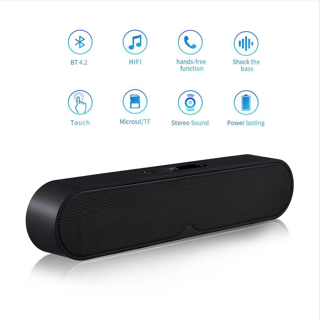 Wireless Bluetooth Speaker High Bass Portable Stereo Loudspeaker Indoor Outdoor