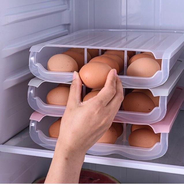 Khay Để Trứng Thông Minh Tiện Lợi 18 Ô Mẫu Mới 2020