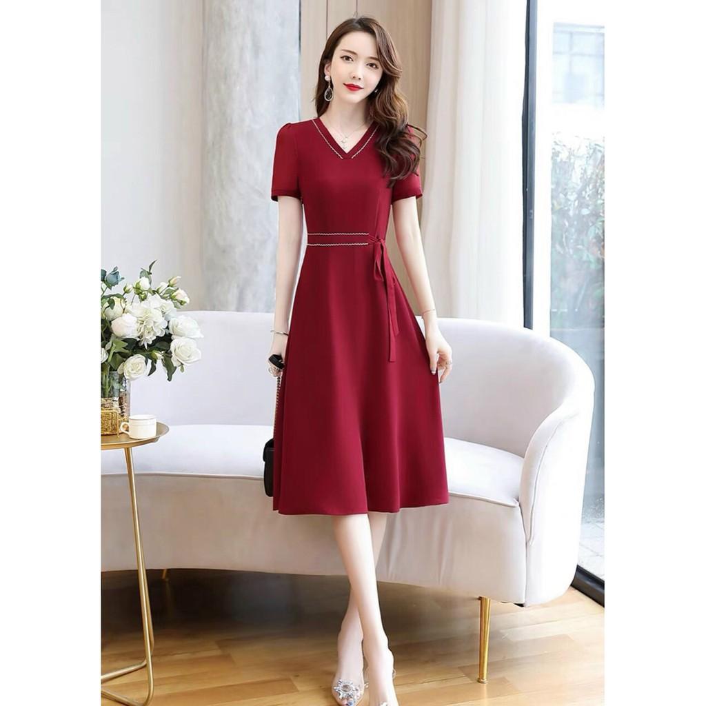 ĐẦM VOAN Ý NỮ SIÊU SANG TÔN DÁNG