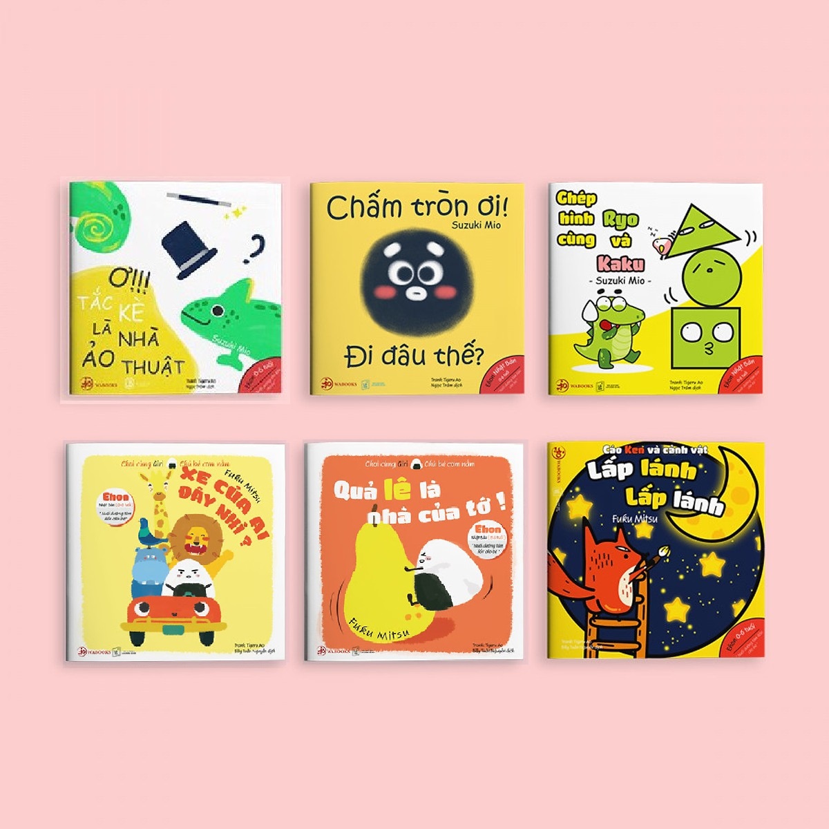 Combo 6 Cuốn Ehon Bán Chạy Nhất +Tặng Cuốn Những Câu Chuyện Kinh Điển