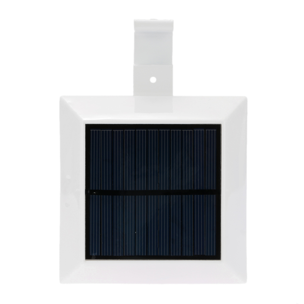 Đèn LED Năng Lượng Mặt Trời Cảm BIến Chuyển Động Gắn Tường Trắng