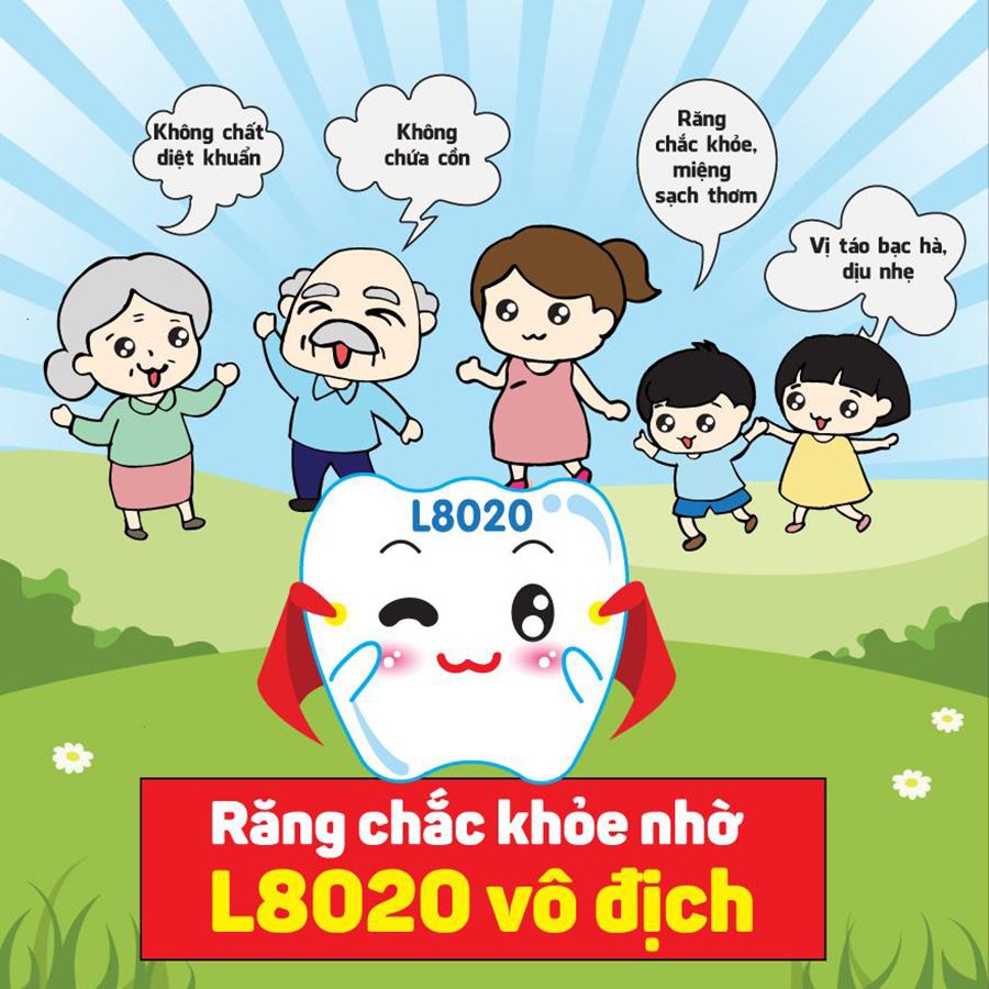 Combo 2 Bịch Viên Ngậm Lợi Khuẩn Ngừa Sâu Răng ChuChuBaby L8020 - 90 Viên