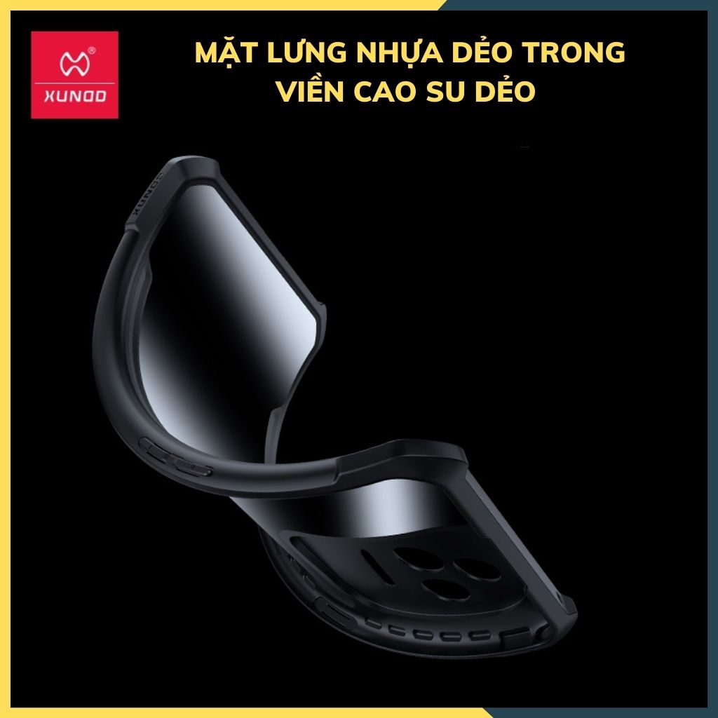 Ốp lưng chống sốc XUNDD cho k50, k50 pro bảo vệ camera - hàng nhập khẩu