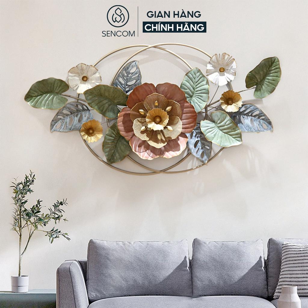 Tranh sắt treo tường nghệ thuật SENCOM đồ vật decor trang trí nhà cửa mã 2150