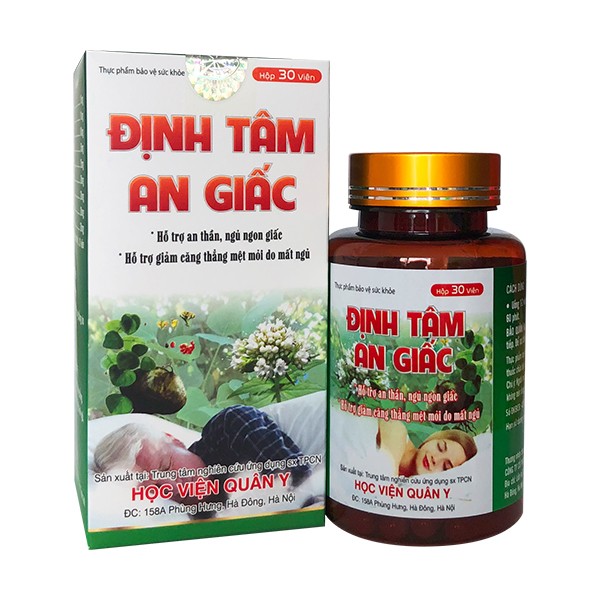 Thực Phẩm Bảo Vệ Sức Khỏe ĐỊNH TÂM AN GIẤC