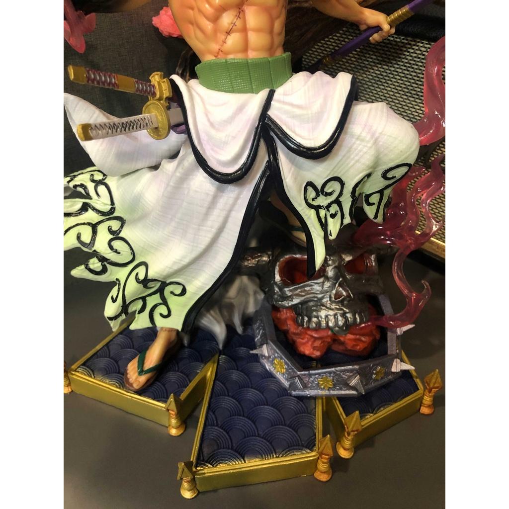 Figure / Mô hình Zoro Wano hoa anh đào 35 cm