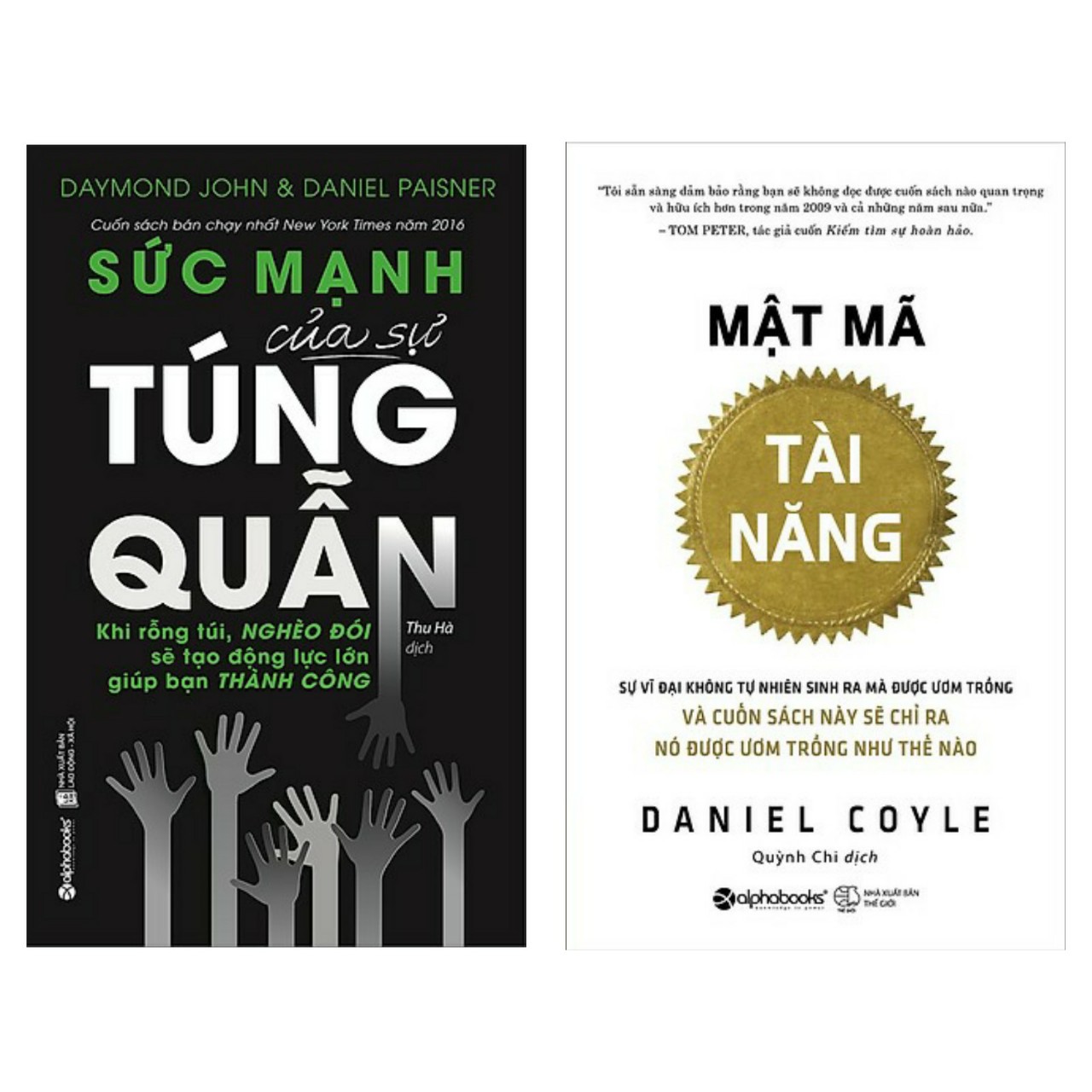 Combo Sách Làm Kinh Tế Đang Được Ưu Chuộng Nhất: Mật Mã Tài Năng  + Sức Mạnh Của Sự Túng Quẫn ( Tặng Kèm Bookmark Happy Life)